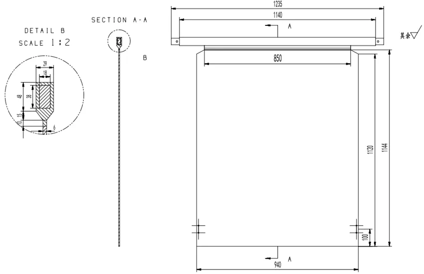 Анодная пластина из свинцового сплава2